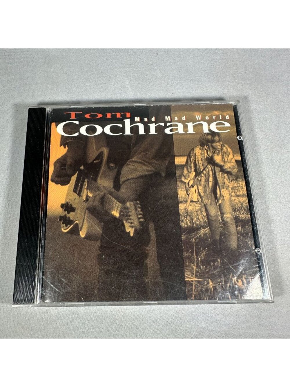 Tom Cochrane Mad Mad World CD 1991 Rock Album Capitol Records